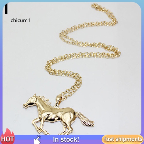 Vòng cổ Mặt Hình Ngựa Sang Trọng Cho Nữ