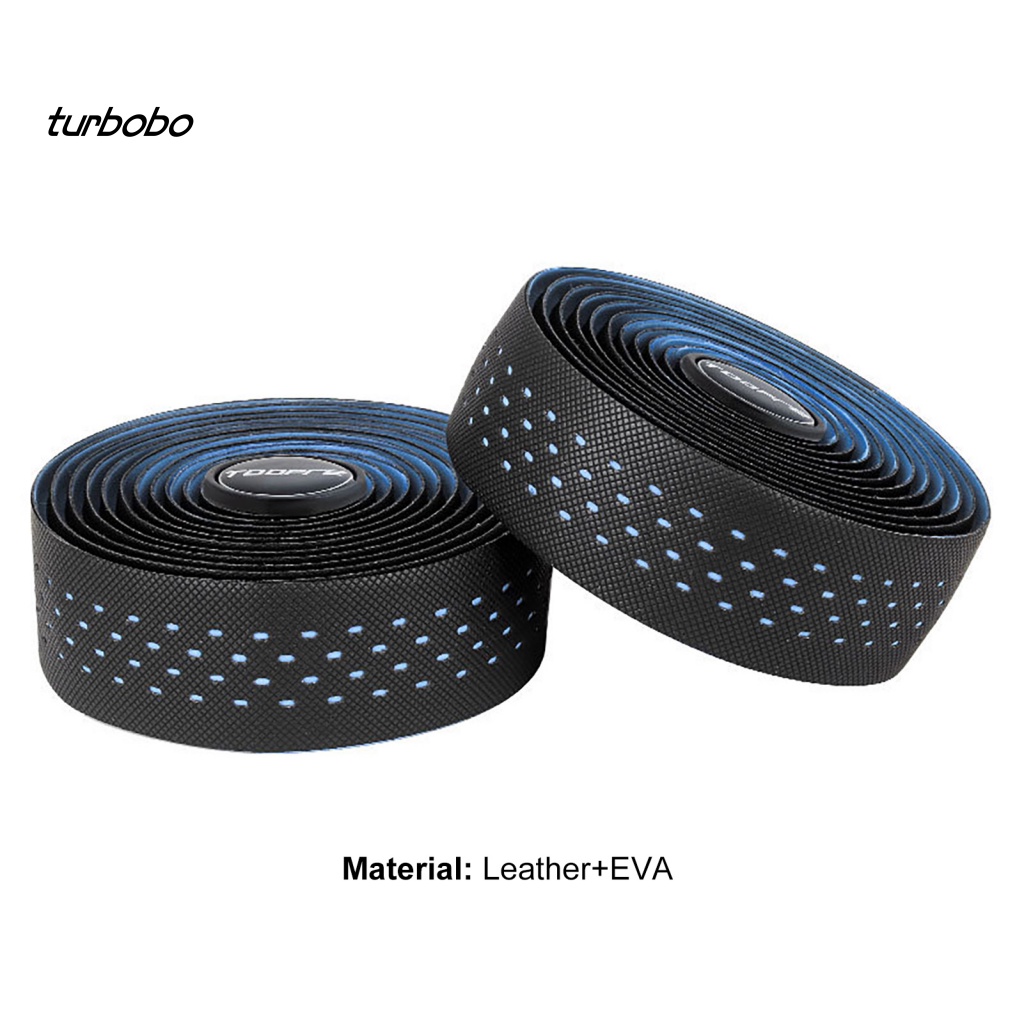 1 Bộ Băng Quấn Tay Lái Xe Đạp Bằng EVA Thiết Kế Lỗ Nhiều Màu Chống Trượt Tiện Dụng