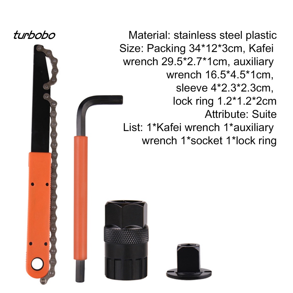 Set 4 Dụng Cụ Tháo Gỡ Sửa Chữa Xe Đạp Bằng Thép Không Gỉ Tiện Lợi