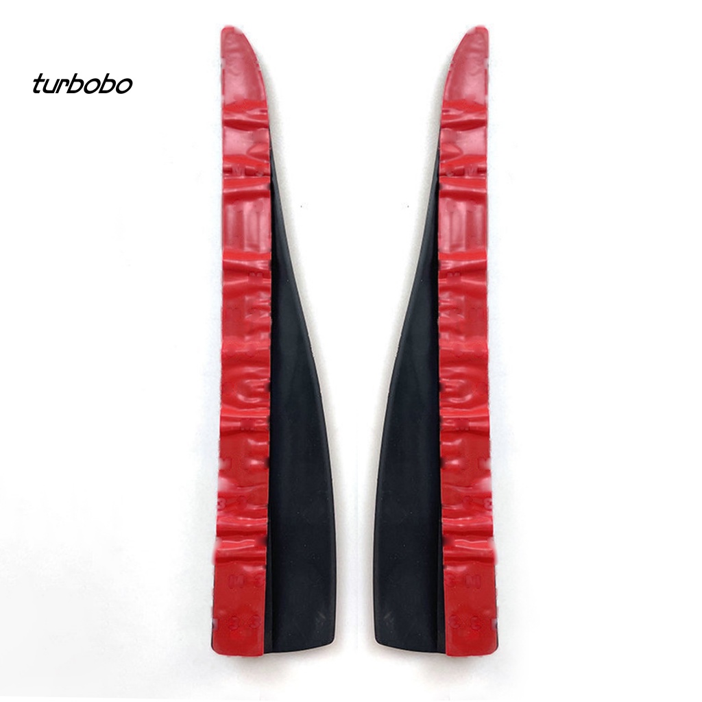 Set 2 Dải Bảo Vệ Góc Chống Va Chạm Bằng Sợi Carbon Thông Dụng Cho Xe Hơi