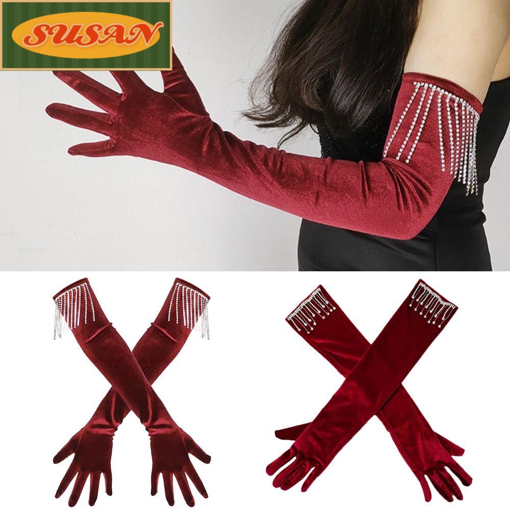 SUSANS Găng Tay Thời Trang Dự Tiệc Cho Nữ