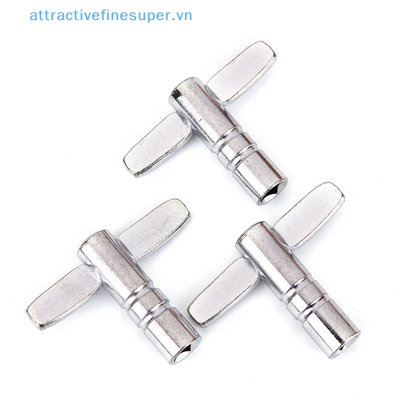 Set 3 Khóa Điều Chỉnh Tông Da Trống Bằng Kim Loại Bền Hình Vuông