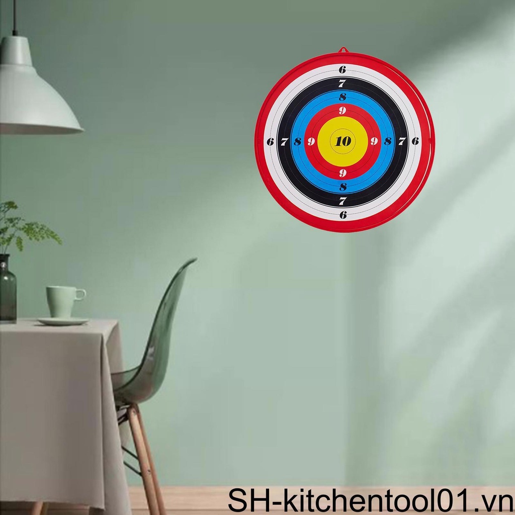 Phụ Kiện Tập Bắn Cung Bằng Nhựa Có Cốc Hút Dành Cho Trẻ Em