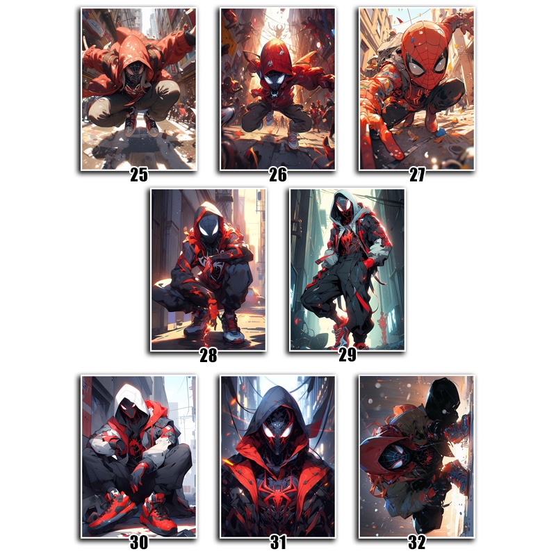 Poster Phim spider man: into the spider verse, starring miles morales