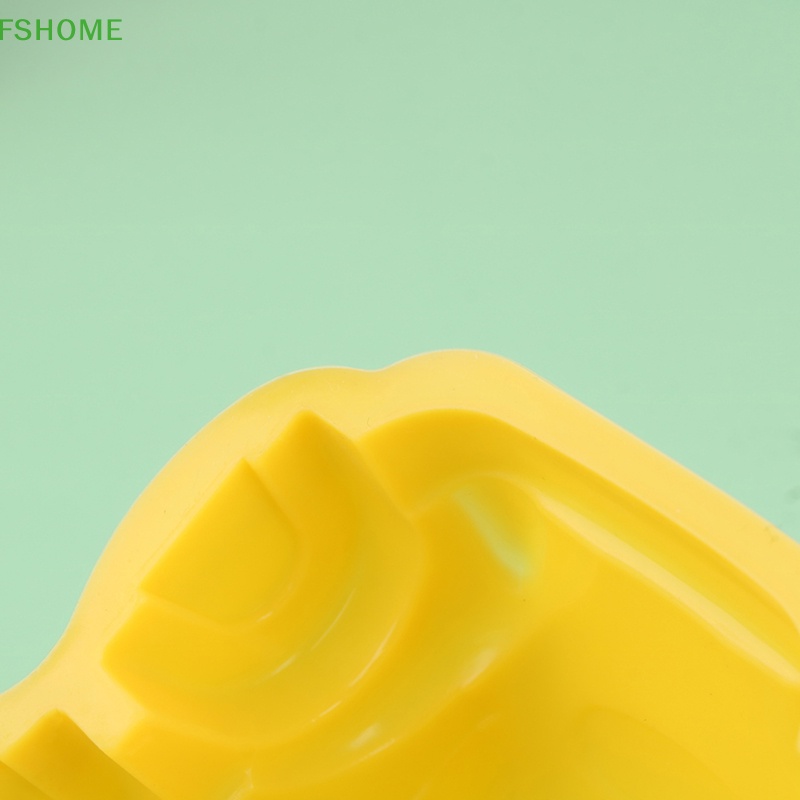 Fshome Khuôn Silicon Làm Bánh / Xà Phòng Hình Xe Hơi Dễ Thương DIY