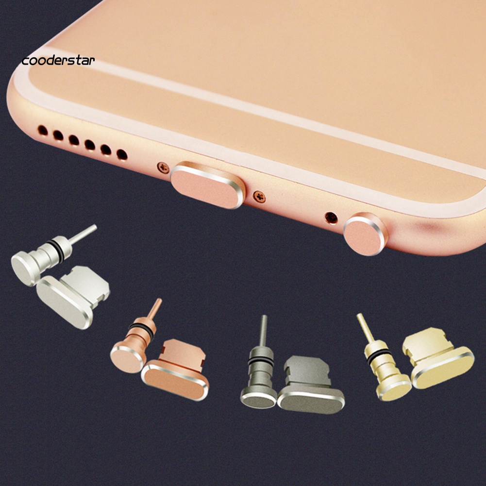 Nút Cắm Cổng Sạc / Tai Nghe Type-C Micro USB Chống Bụi Cho Điện Thoại Android iPhone