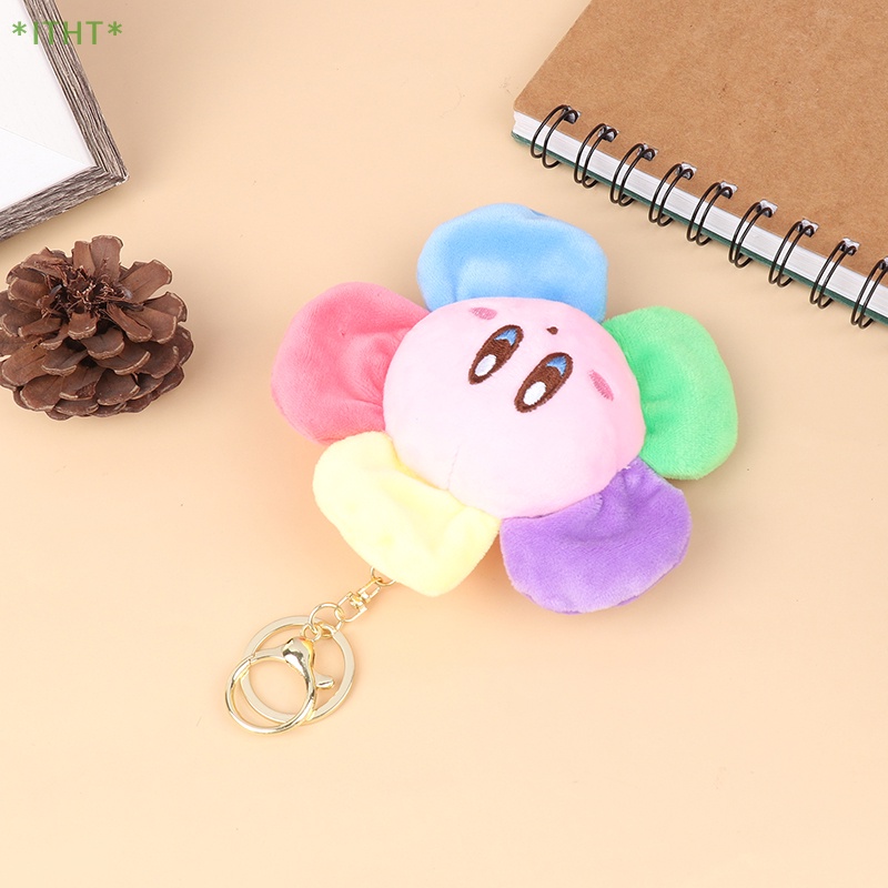 Móc Khóa Hình Hoa Hướng Dương Mặt Cười Nhồi Bông Nhiều Màu Sắc Dễ Thương Mới