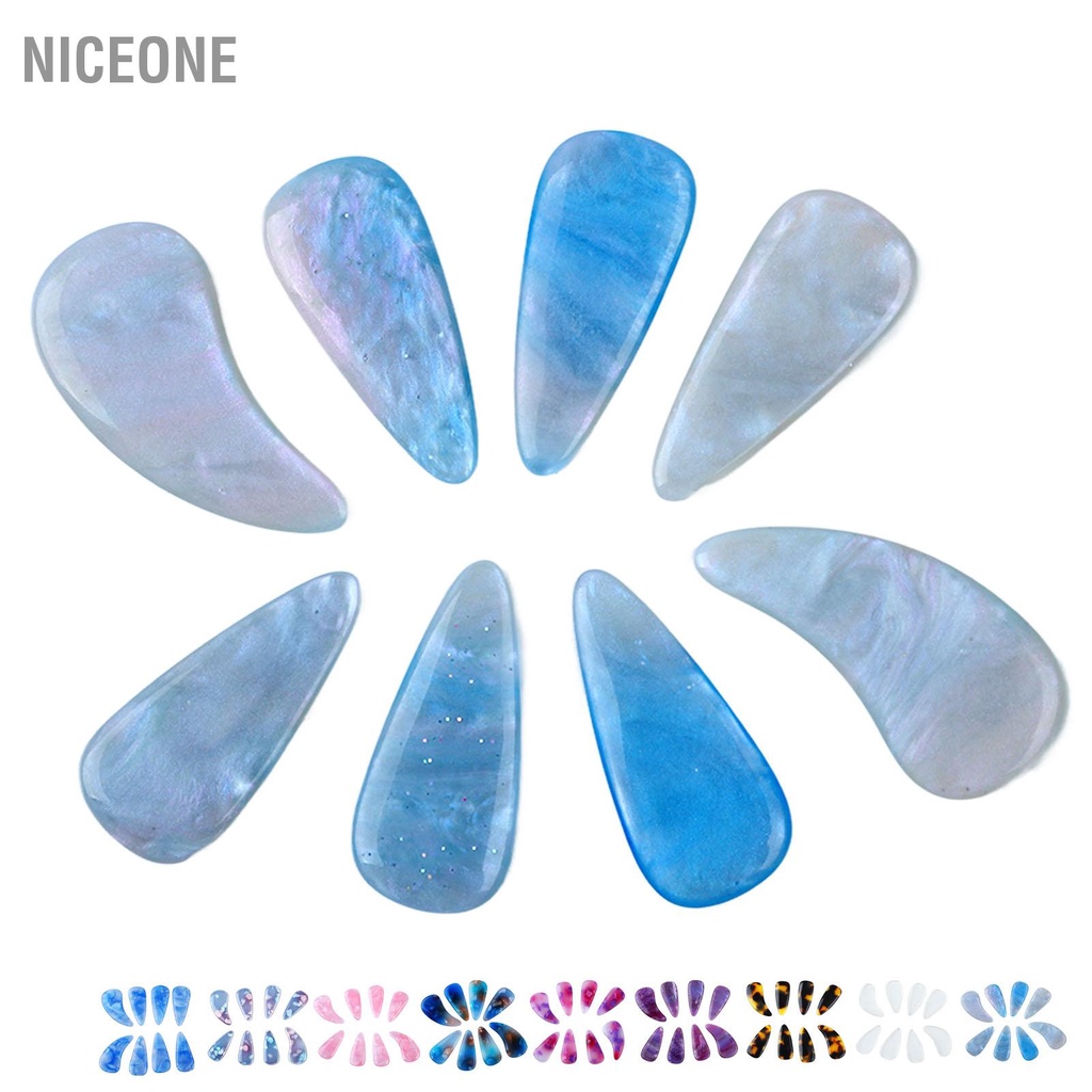 NiceOne Móng guzheng chuyên nghiệp dành cho người lớn và trẻ em, móng guzheng nhiều màu để chơi guzheng.