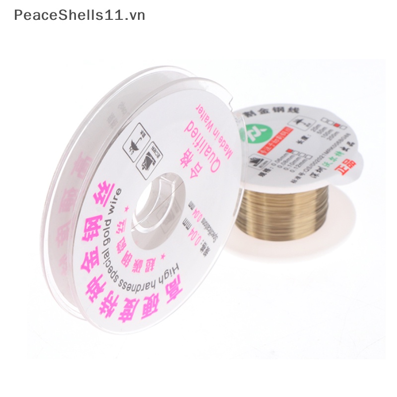 Cuộn Dây Thép Hợp Kim 100M 0.04 0.05 0.06 0.08 0.1MM Sửa Chữa Màn Hình LCD / Điện Thoại