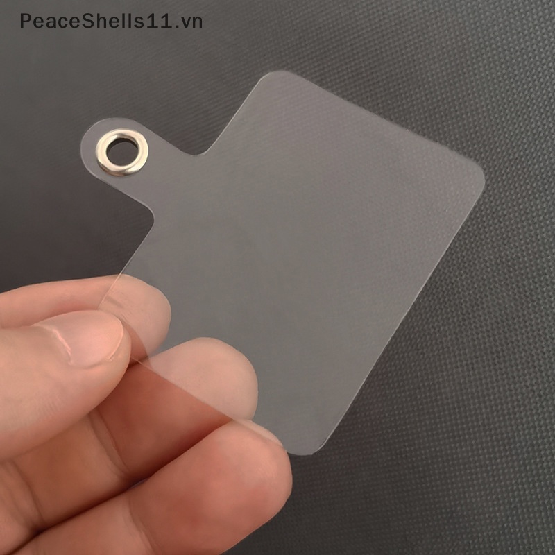 Set 5 Kẹp Giữ Điện Thoại Di Động Trong Suốt Chống Thất Lạc