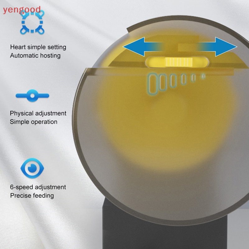 (YGD) Máy Lấy Thức Ăn Tự Động Thông Minh Chống Ẩm Cho Bể Cá Hoặc Cá xqmgFish s