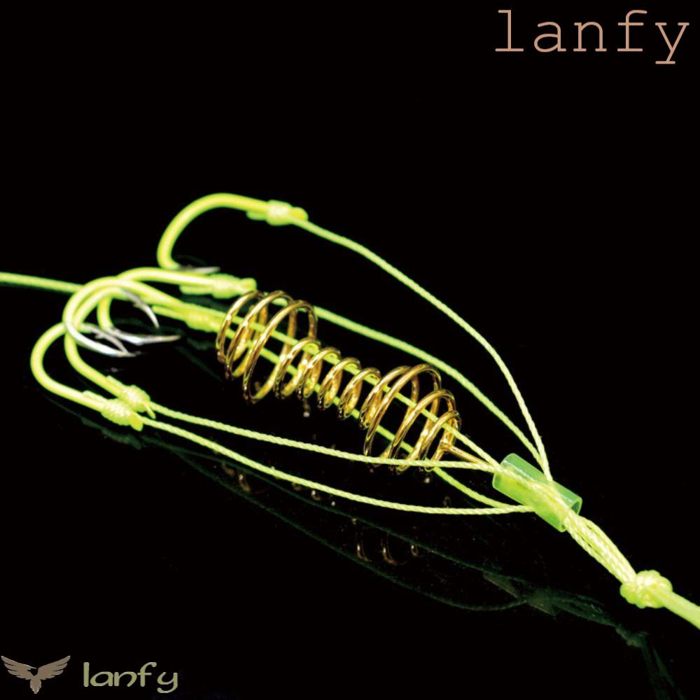 LANFY Hộp 4 Phụ Kiện Lò Xo Gắn Móc Câu Cá Chuyên Dụng