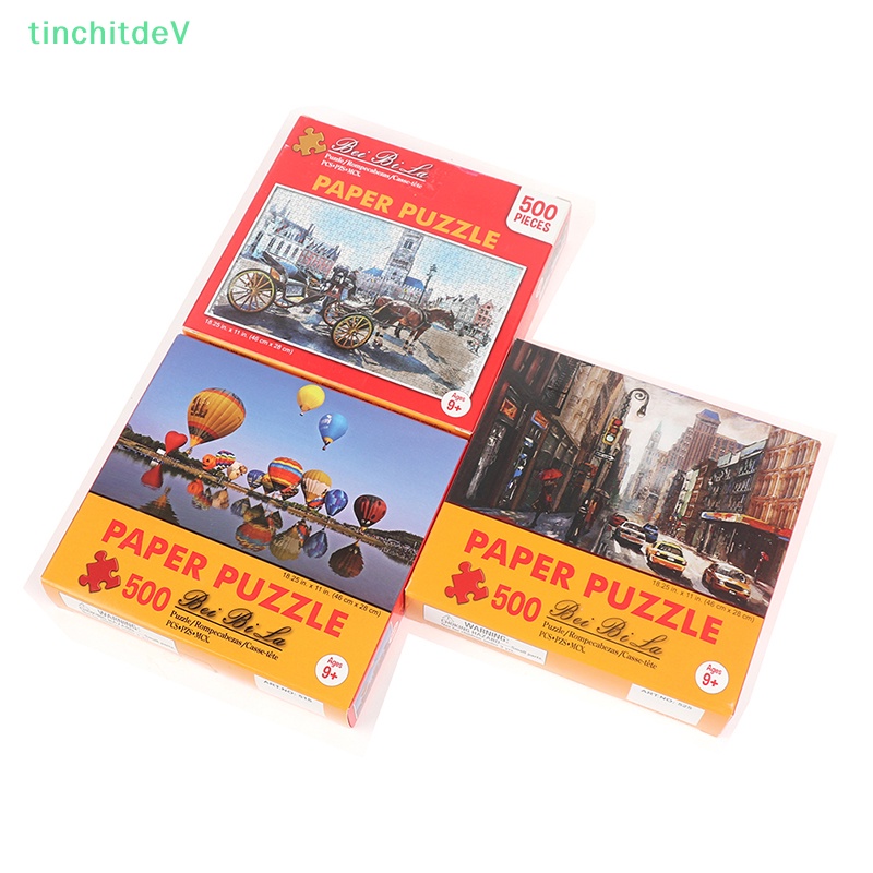 [TinchitdeV] 500 Mảnh Ghép Tranh Phong Cảnh Jig Cho Người Lớn Và Trẻ Em [Mới]