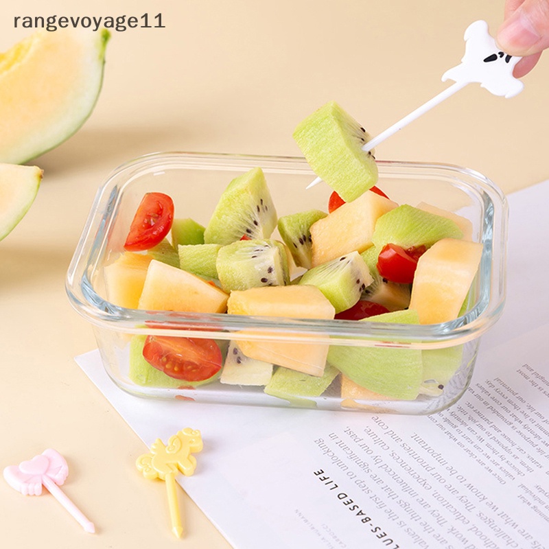 Nĩa Ăn Trái Cây Bằng Nhựa Hình Hoạt Hình Sáng Tạo