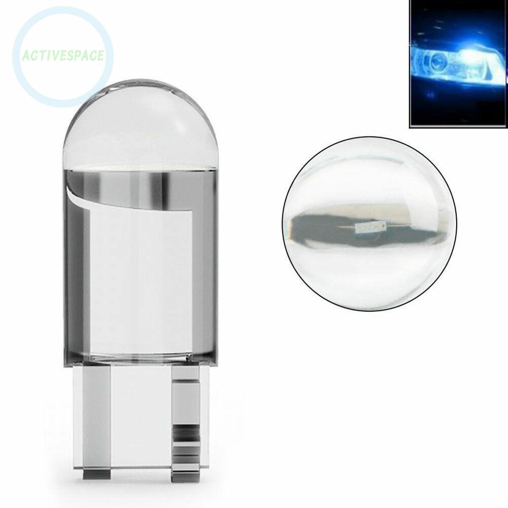⚡READYSTOCK⚡New T10 W5W LED Bulb COB Car Lights Glass License Plate Lamp Low Heat Generation
