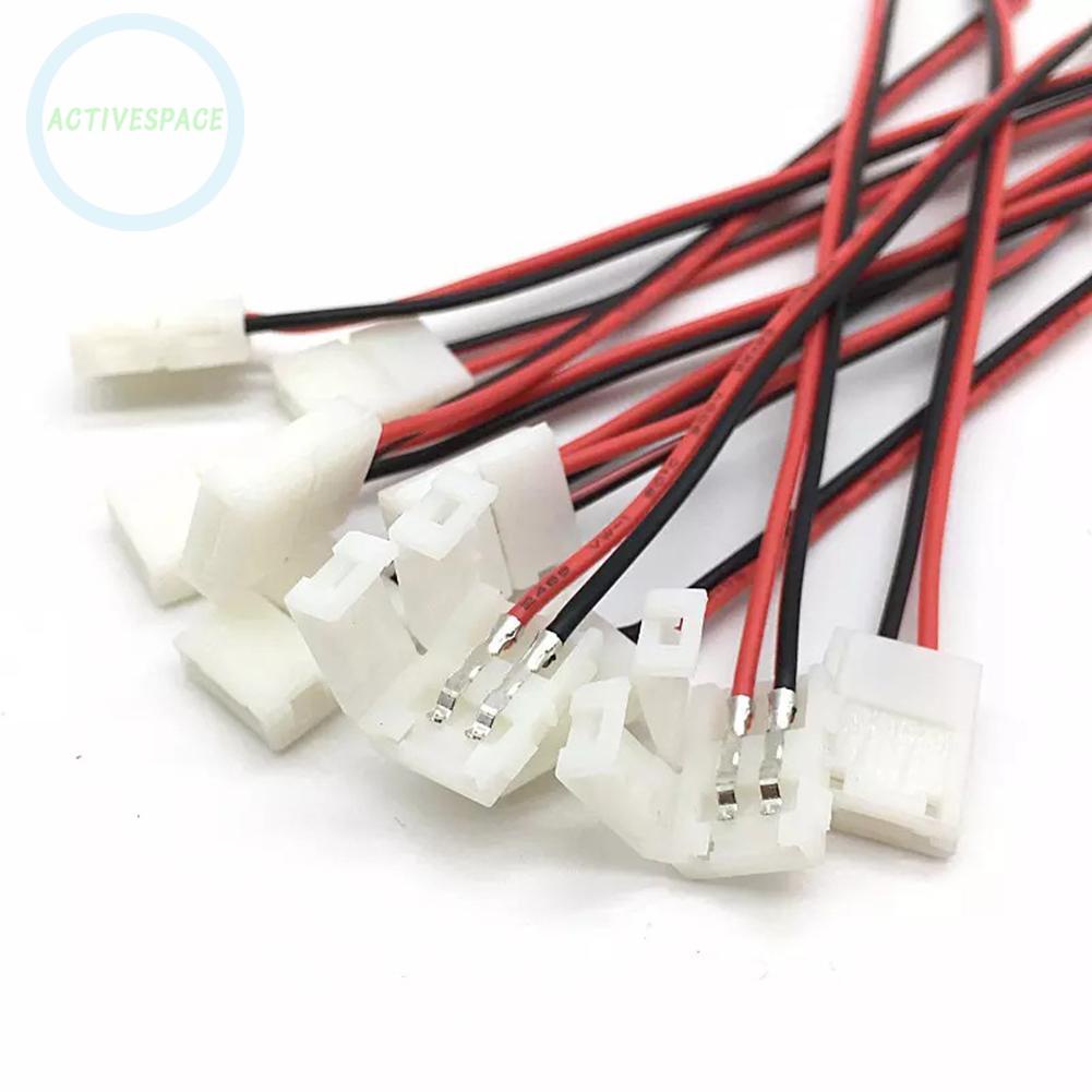 ⚡READYSTOCK⚡LED Strip Parts Pcb 10mm Replacement 10pcs Single 2-pins Smd Accessories