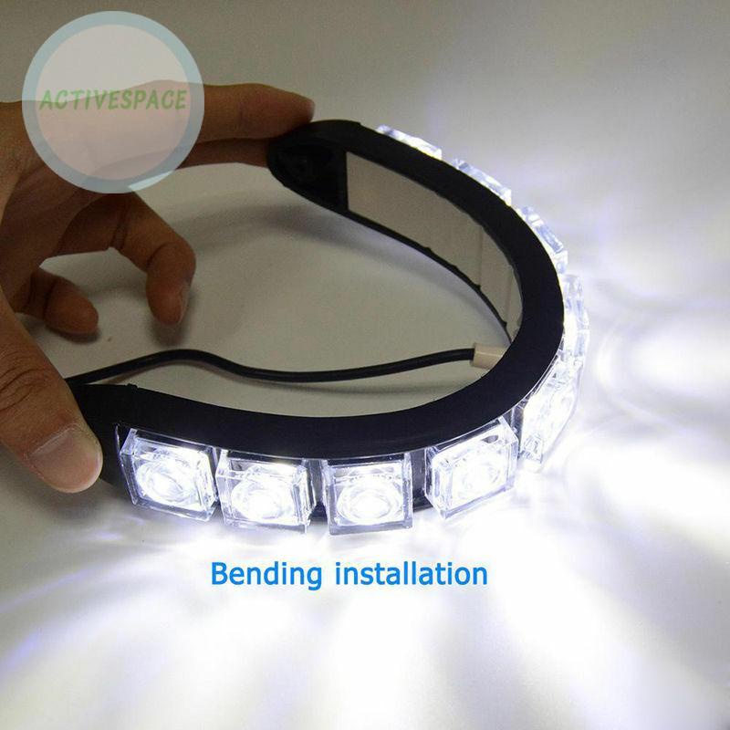 ⚡READYSTOCK⚡Daytime Running Light Car Accessories 6500K-7000K 320-400LM Waterproof