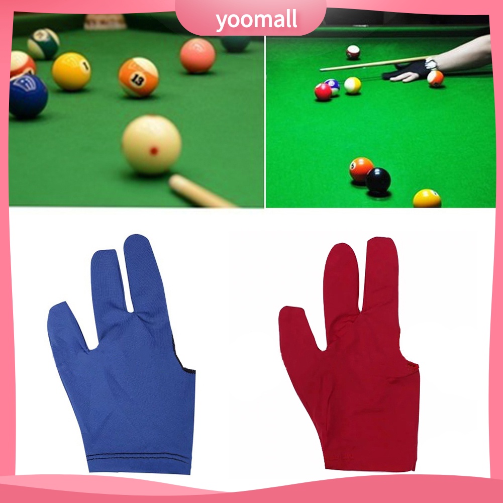 Set 2 Găng Tay Trái Chơi Bida Ba Ngón