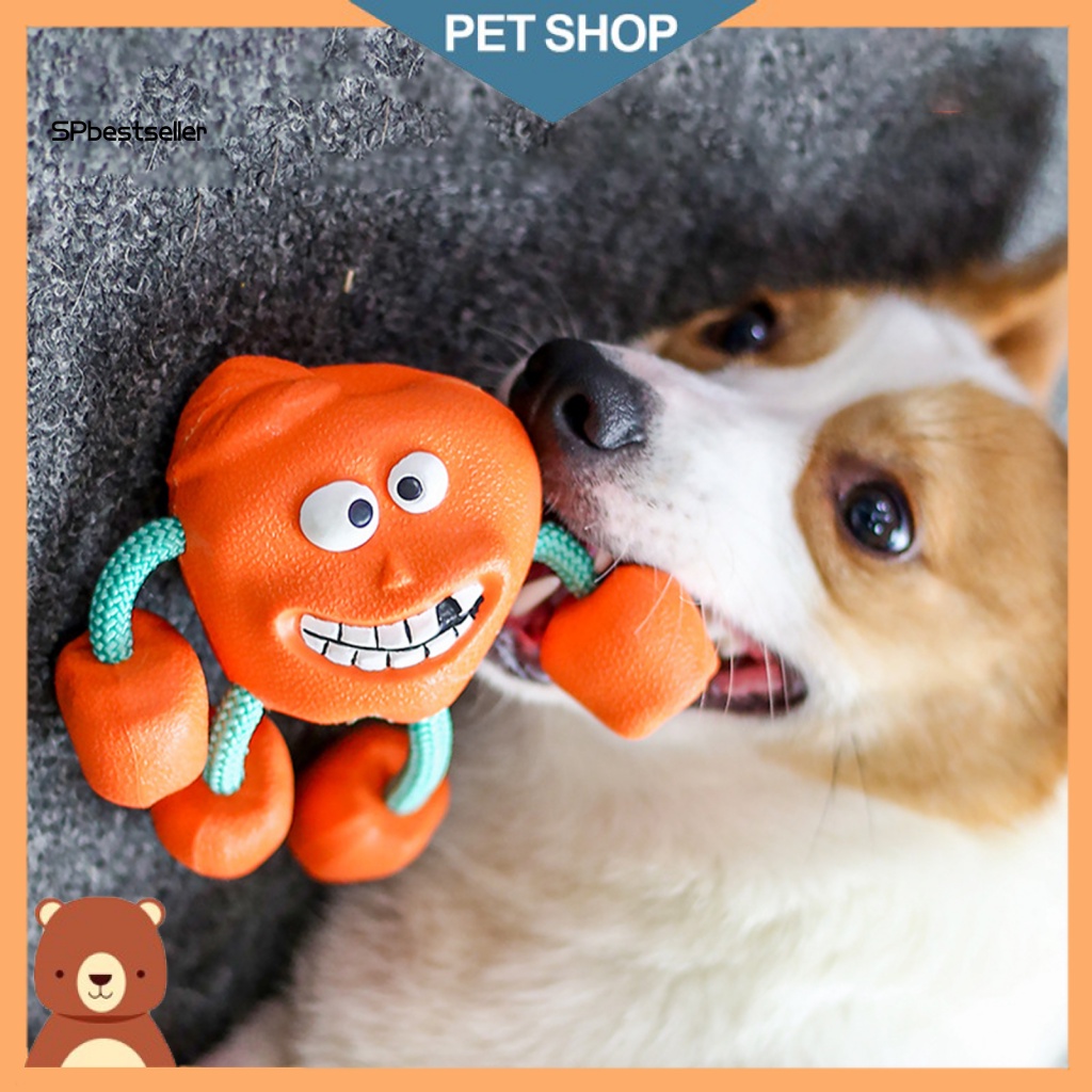 Đồ Chơi Gặm Khối Lượng Nhẹ Phát Ra Tiếng Kêu Vui Nhộn Cho Thú Cưng