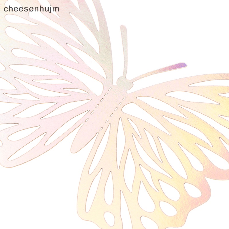 12 Sticker Dán Tường Hình Con Bướm Dùng Trang Trí Phòng Cho Trẻ Nhỏ