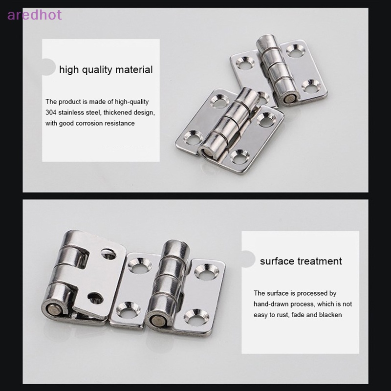 Bản Lề Inox Dày Hình Lá Cờ Có Thể Tháo Rời Chất Lượng Cao Cho Cửa Nhà Tắm Mới