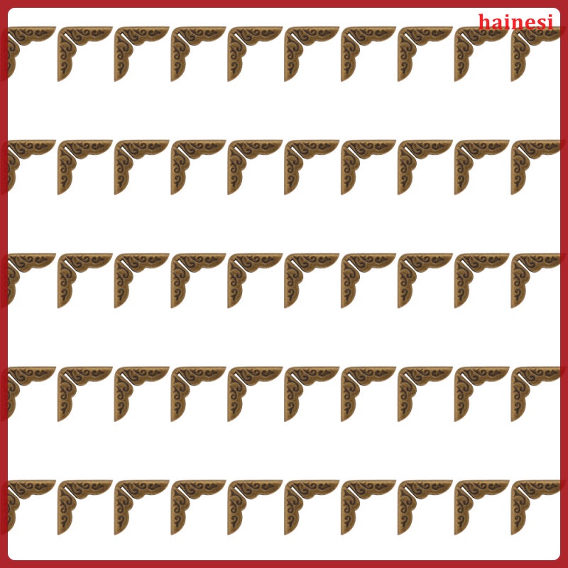 Bộ 50 / 50 Miếng Bọc Cạnh Cổ Áo Phong Cách Vintage