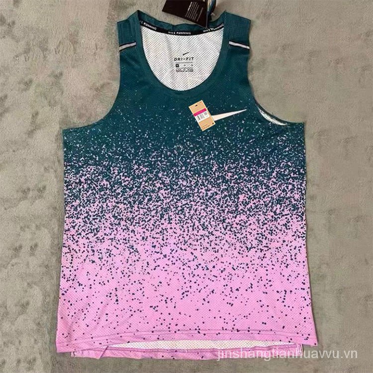 Áo Ba Lỗ Thể Thao Chạy Bộ Nhanh Khô In Hoa Hướng Dương Thời Trang Mùa Hè Cho Học Sinh