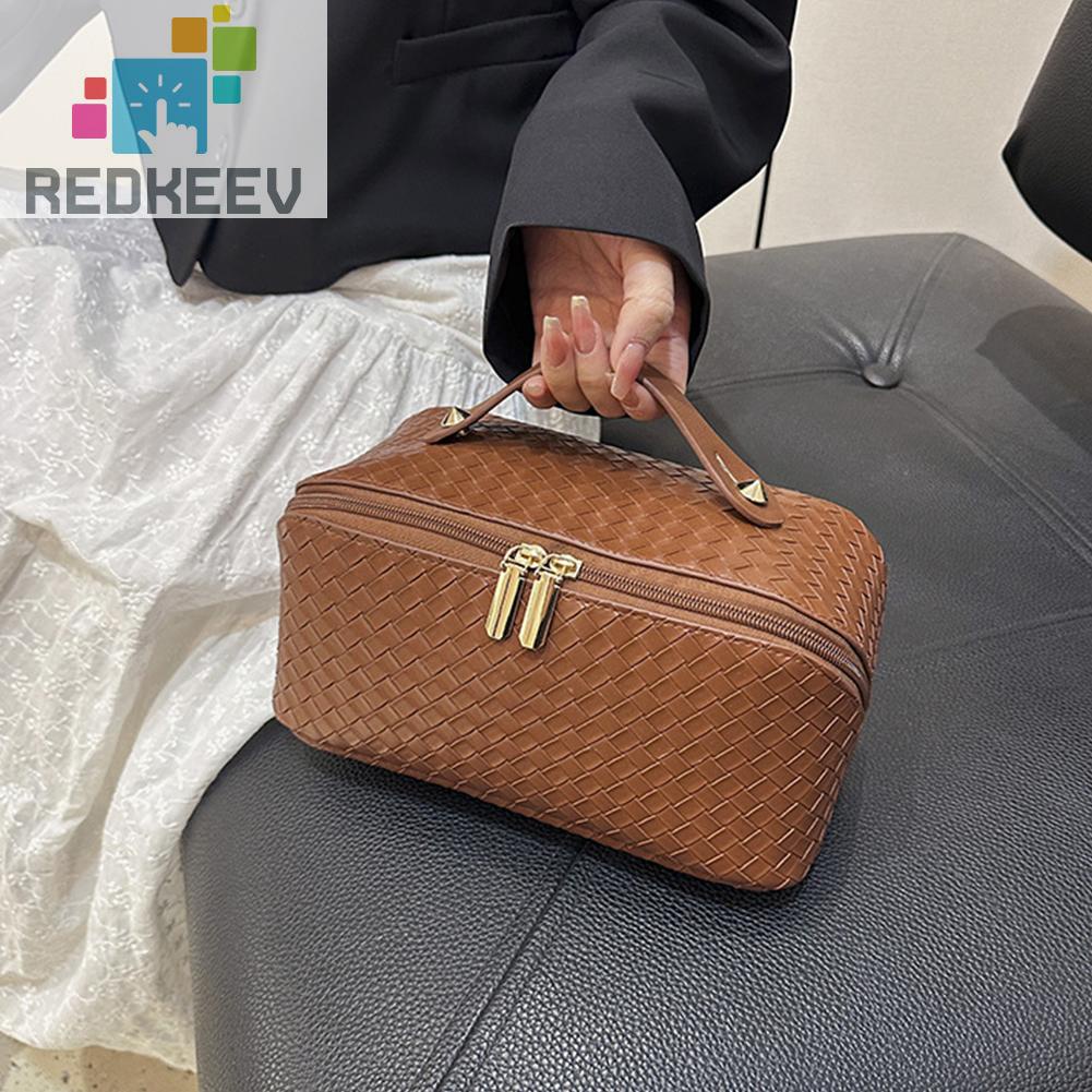 Pu Túi Đựng Mỹ Phẩm Sức Chứa Lớn Tiện Lợi Dễ Sử Dụng