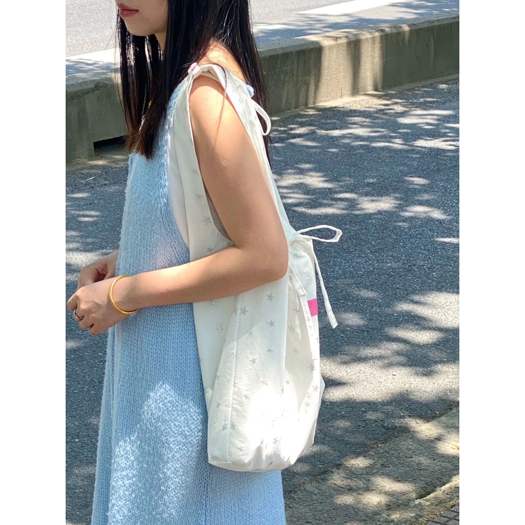Túi Đeo Vai Vải Canvas Cỡ Lớn Kiểu Nhật Hàn Dễ Thương