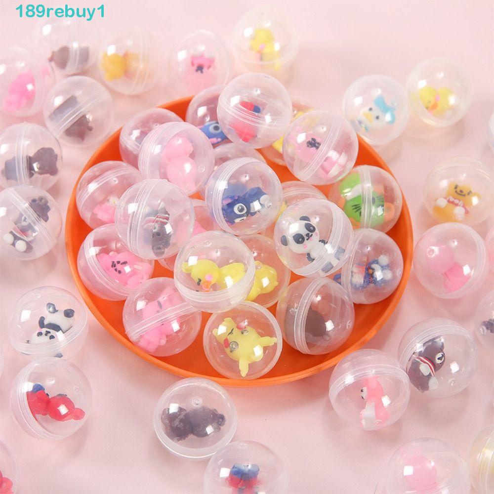 Rebuy1 Quả Bóng Đồ Chơi Trong Suốt Mini Bất Ngờ Cho Bé Chơi Khi Tắm