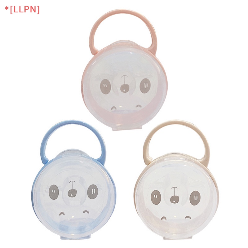 Núm Vú Giả Trong Suốt Chống Bụi Có Tay Cầm Tiện Dụng Cho Bé