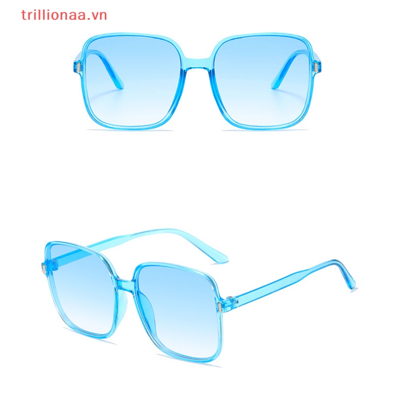 Kính Mát Gọng Vuông Chống Tia UV Thời Trang Cho Nữ