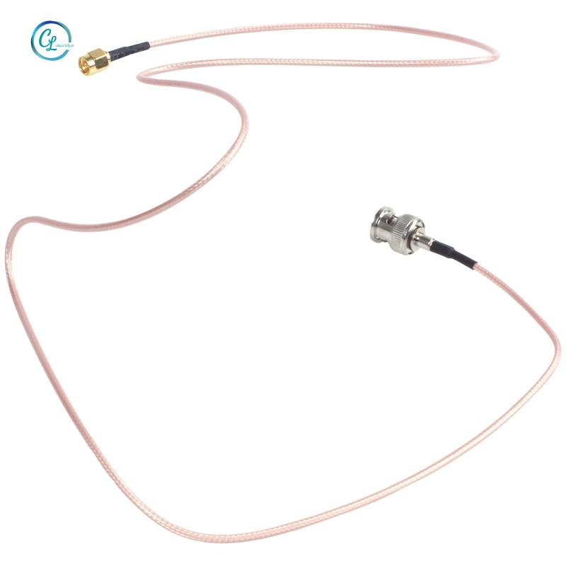 Dây Cáp Đồng Trục RG316 1m 3 feet SMA Male Plug Sang BNC Male RF Male