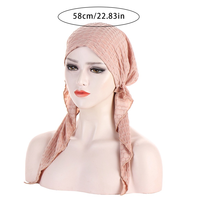 Khăn Trùm Đầu Phong Cách Ả Rập Cho Phụ Nữ Hồi Giáo WY1