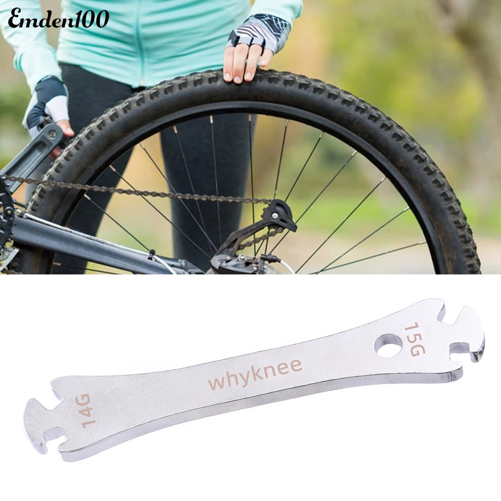 Cờ Lê Bằng Thép Không Gỉ Điều Chỉnh Căm Xe Đạp Emden 14 / 15G