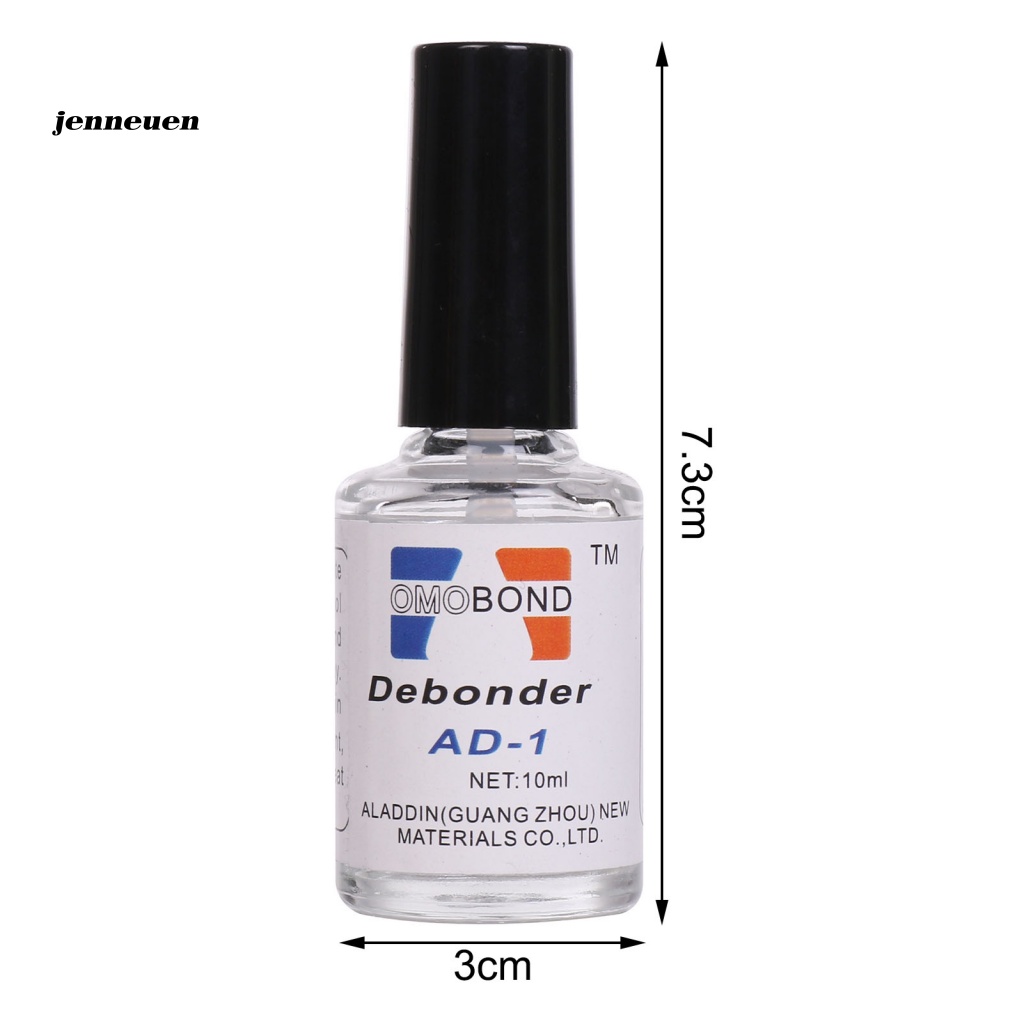 Dung Dịch Tẩy Sơn Móng Tay Giả 10ML Thiết Kế Đơn Giản Tiện Dụng