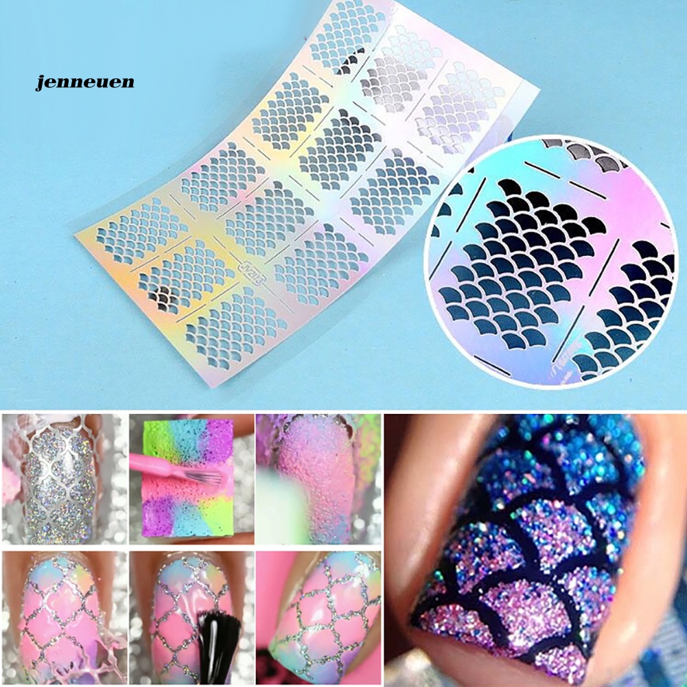 1 Tấm Dán Trang Trí Móng Tay Nghệ Thuật DIY Dành Cho Nữ