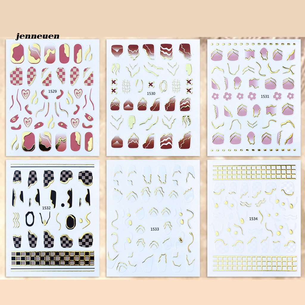 Giấy Foil Trơn Mịn Không Phai Màu Dùng Trang Trí Móng Tay Nghệ Thuật DIY