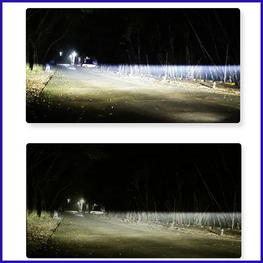 Đèn Pha LED Hai Màu Sương Mù Không Thấm Nước Hình Cú Mèo Cho Xe Máy Xe Hơi