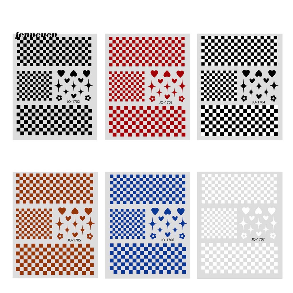 Miếng Dán Trang Trí Móng Tay 2D Siêu Mỏng Tinh Tế