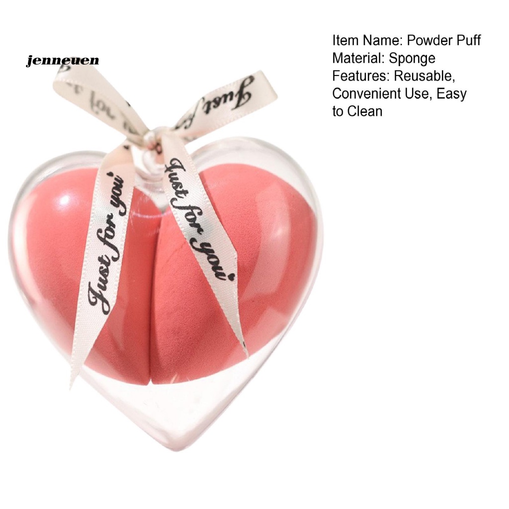 1 Bộ Mút Trang Điểm Hình Trứng Thoáng Khí Thoải Mái Cho Nữ