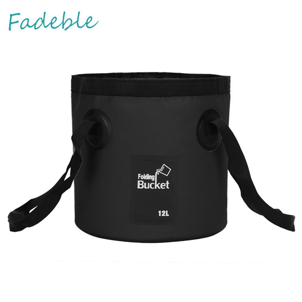 Xô Đựng Cá Đa Năng 12L 12L Có Thể Gấp Gọn Tiện Dụng