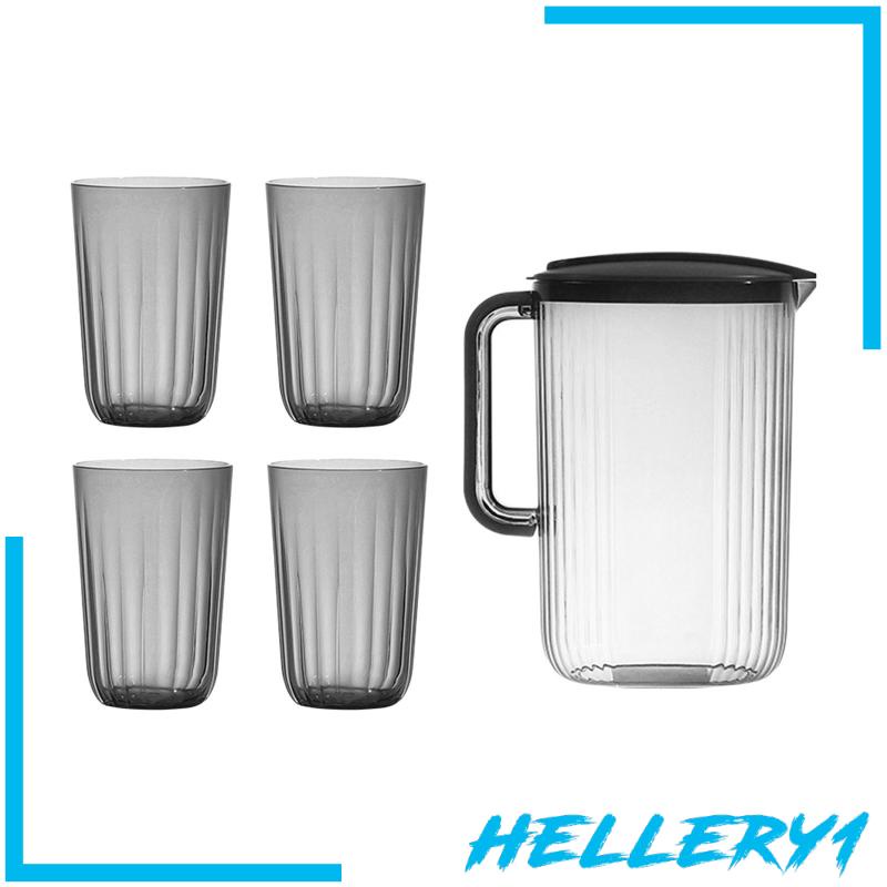 Bình Đựng Nước 4 Ngăn Dung Tích Lớn 2000ml Có Nắp Đậy Tiện Dụng