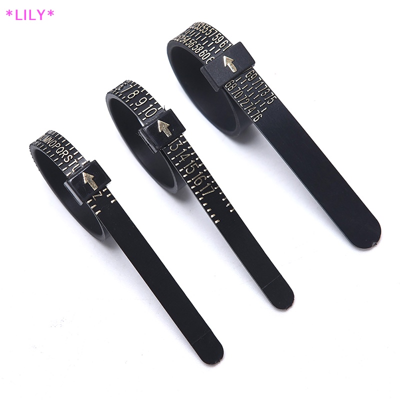 Lily Nhẫn sizer chúng tôi/Châu Âu/UK Băng cai trị đo ngón tay đồ trang sức đo công cụ đo uuu