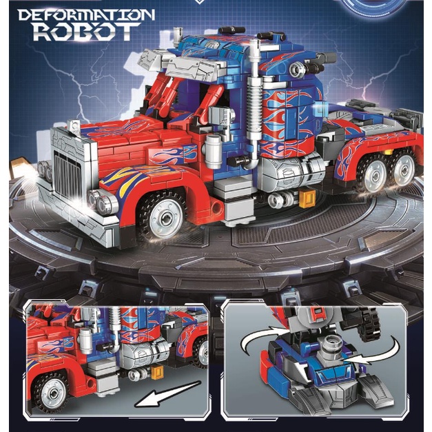 Đồ Chơi Robot Biến Hình Optimus Prime Cho Bé