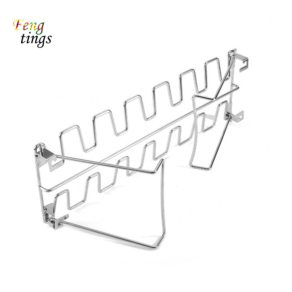 Giá Nướng Cánh Gà Bằng Thép Không Gỉ Chịu Nhiệt Chống Dính Có Thể Gấp Gọn Tiện Dụng