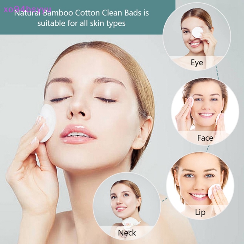 Bông Tẩy Trang Xo94Bsyu Mềm Mại Có Thể Tái Sử Dụng Kèm Dây Đeo