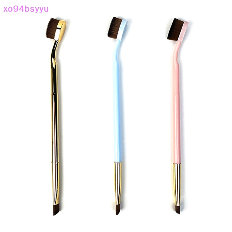 Cọ Trang Điểm Xo94Bsyu Hai Đầu Bằng Sợi Nhân Tạo Mềm Mại Tiện Dụng