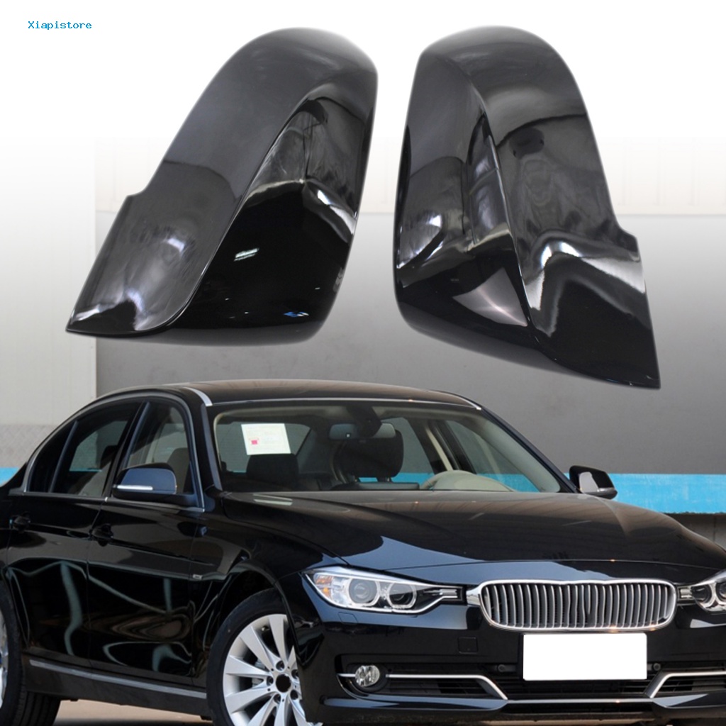 Bộ 2 Ốp Gương Chiếu Hậu Màu Đen Bóng Chống Mòn Thay Thế Tiện Dụng 51167292746 51162222543 51162222544 Phụ Kiện Chuyên Dụng Dành Cho BMW 3 Series F30 12-17