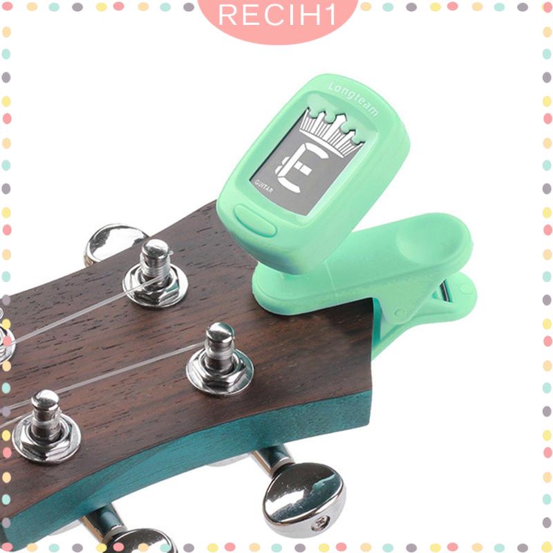 Dụng Cụ Lên Dây Đàn Guitar / Violin / Ukulele Acoustic Kỹ Thuật Số Đa Năng Xoay 360 Độ Nhỏ Gọn